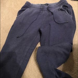 Blue American Eagle Joggers